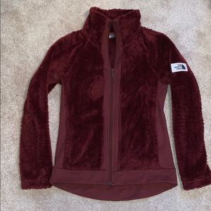 Furry fleece North Face Jacket